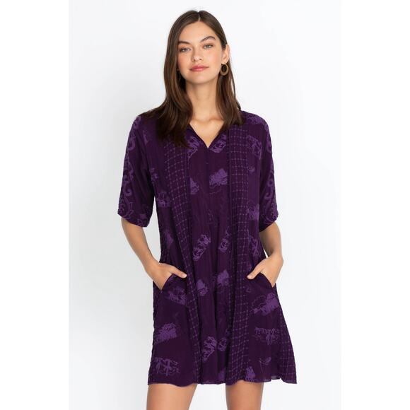 Johnny Was Runswick Lora Tunic Dress Sz S - Picture 1 of 10